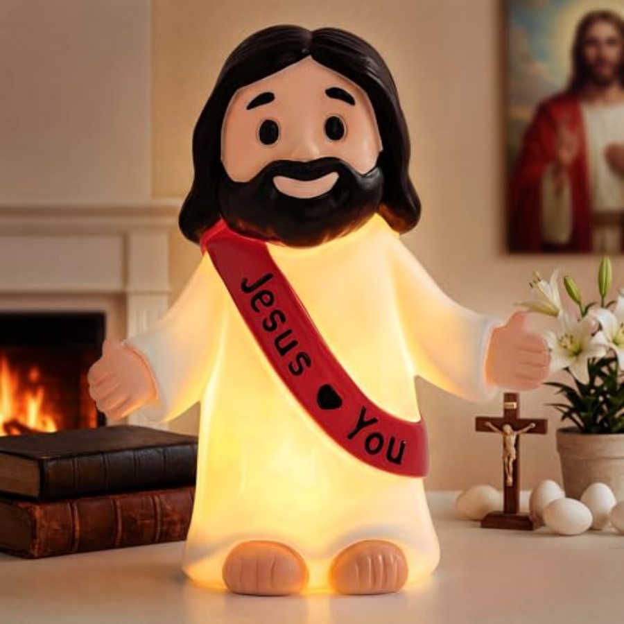 Office Table Home - Resin Figurine, Christian Decor Gift for