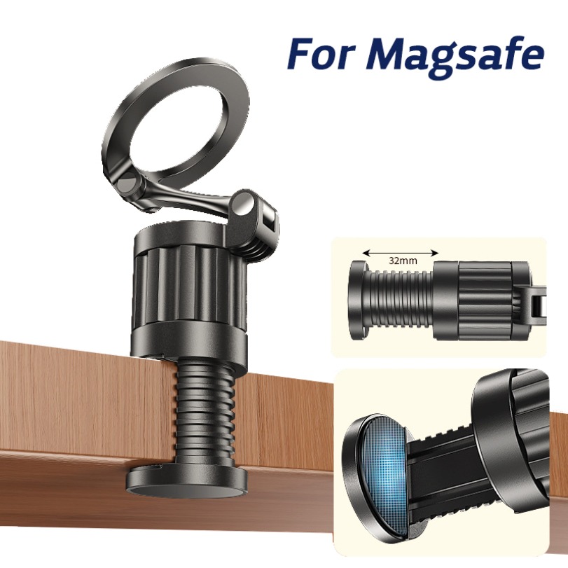 Office Table Home - 360° Rotation Desktop Magnetic Phone Holder