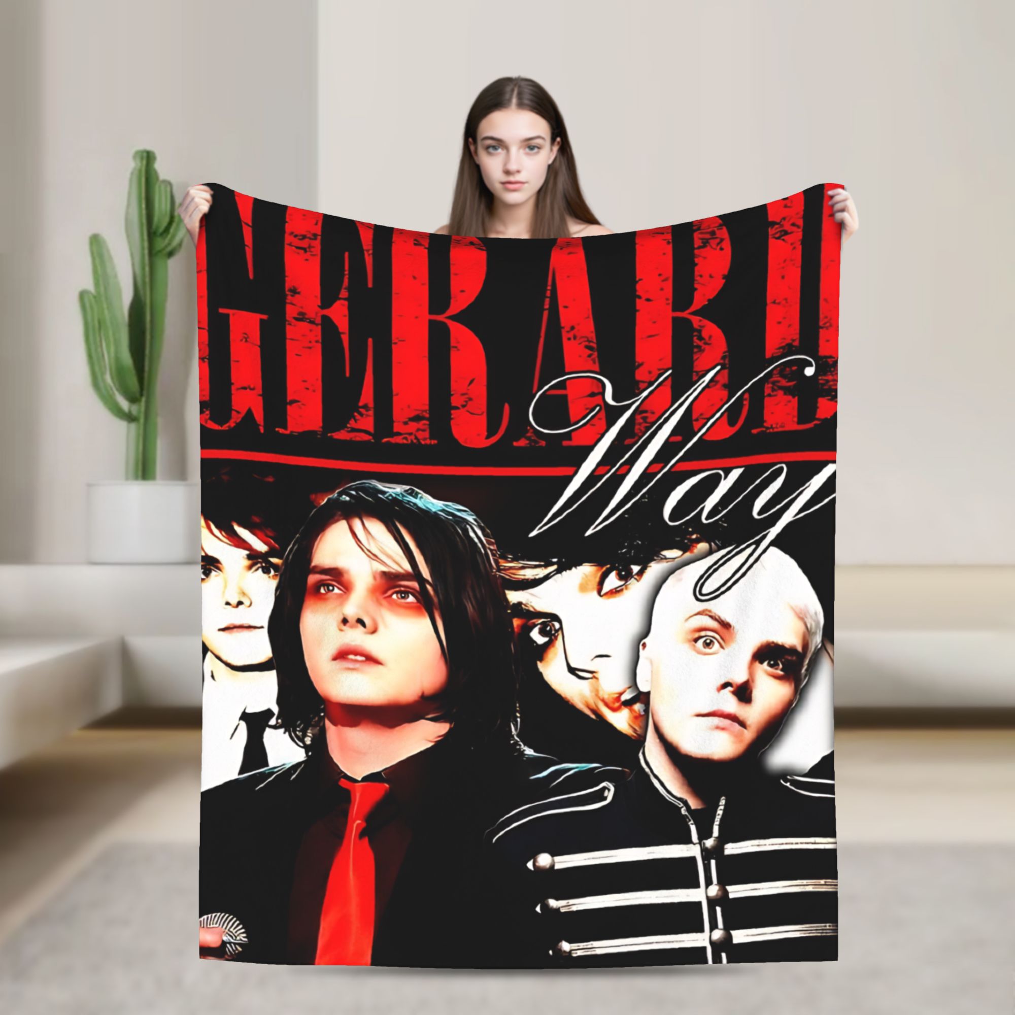 Home Office Romance - My Chemical Romance Blankets Quality Soft