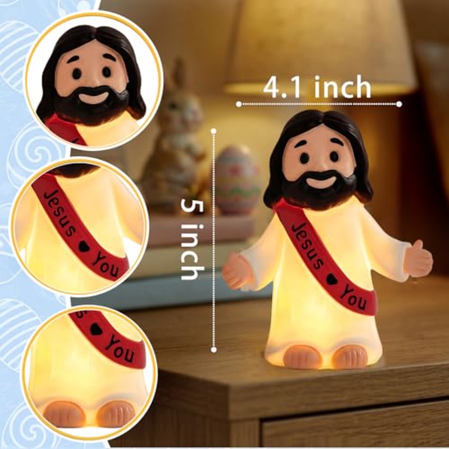 Resin Figurine, Christian Deco - Office Table Home ulasan dan harga