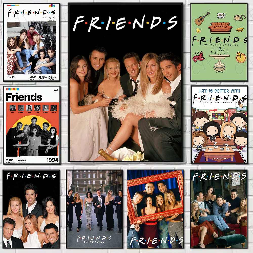 Classic F-Friends TV Show Post - Home Office And Tv Room Ideas ulasan dan harga