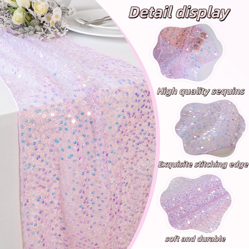1pc 180/275cm Sequined Mermaid - Home Office News ulasan dan harga