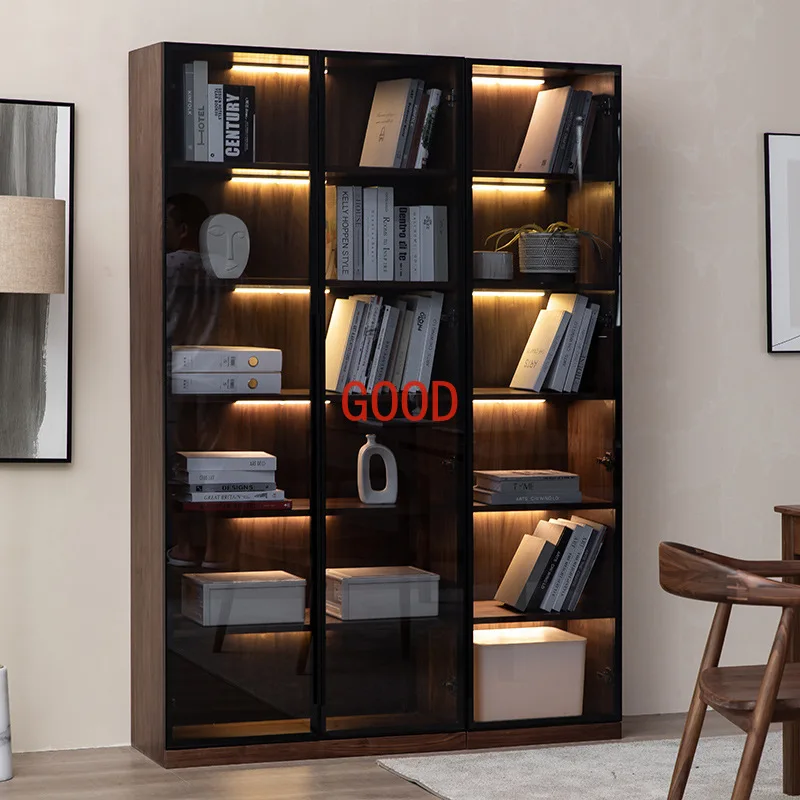 Display Bookcase Log Home Lock - Home Office Login ulasan dan harga