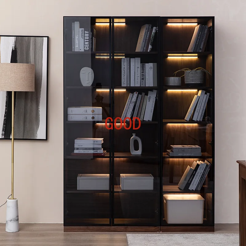Display Bookcase Log Home Lock - Home Office Login ulasan dan harga