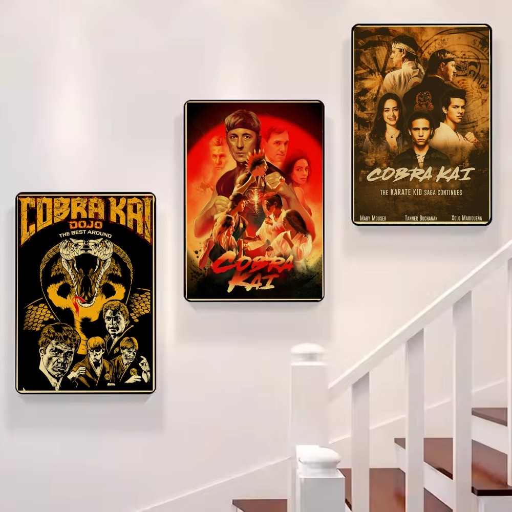 C-Cobra Kai Vintage Tv Series  - Home Office And Tv Room Ideas ulasan dan harga