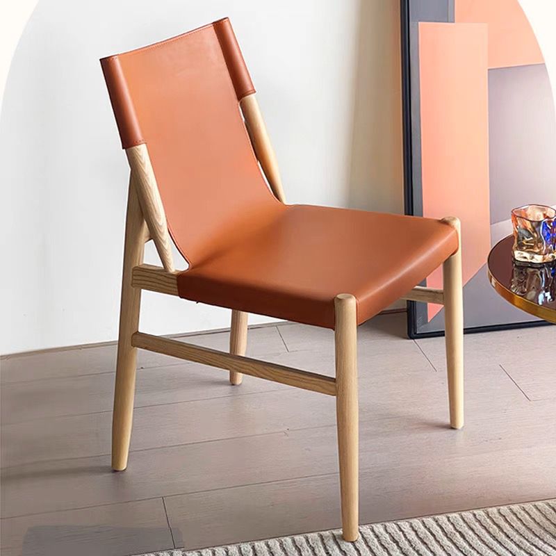 Nordic Saddle Leather Dining C - Home Office Login ulasan dan harga