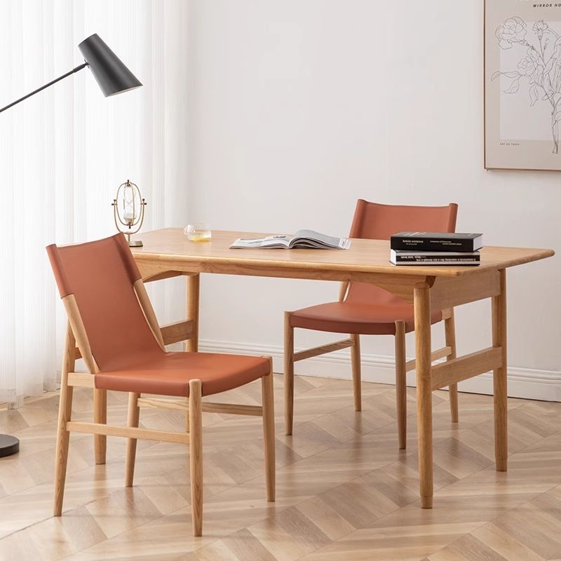 Nordic Saddle Leather Dining C - Home Office Login ulasan dan harga