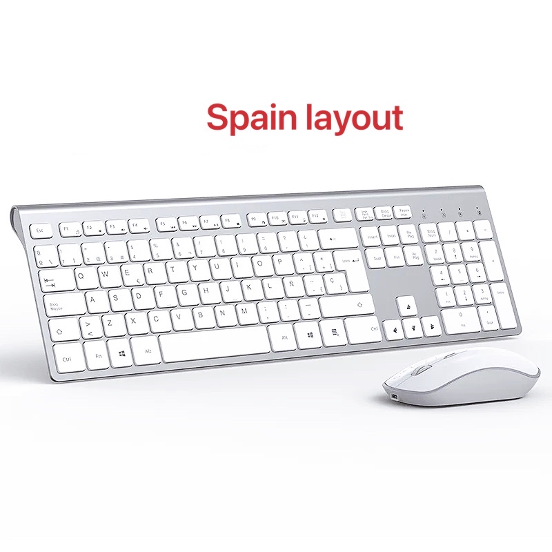 Wireless Keyboard and Mouse Se - Home Office Layout ulasan dan harga