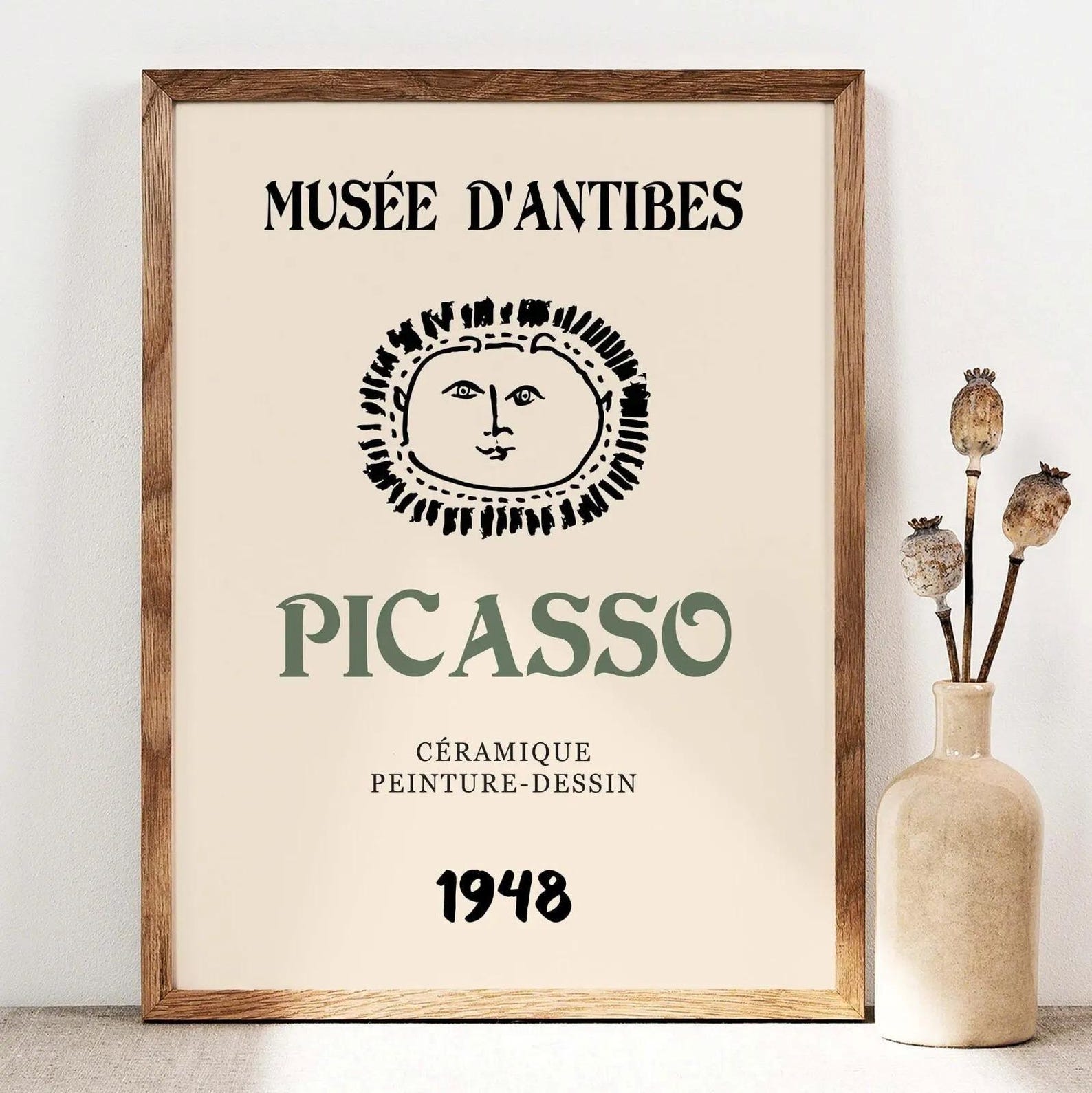 3pcs/set Retro Matisse Canvas  - Home Office Youtube ulasan dan harga