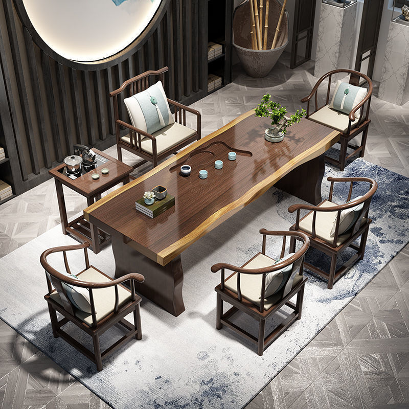 Solid wood new Chinese home of - Home Office Login ulasan dan harga