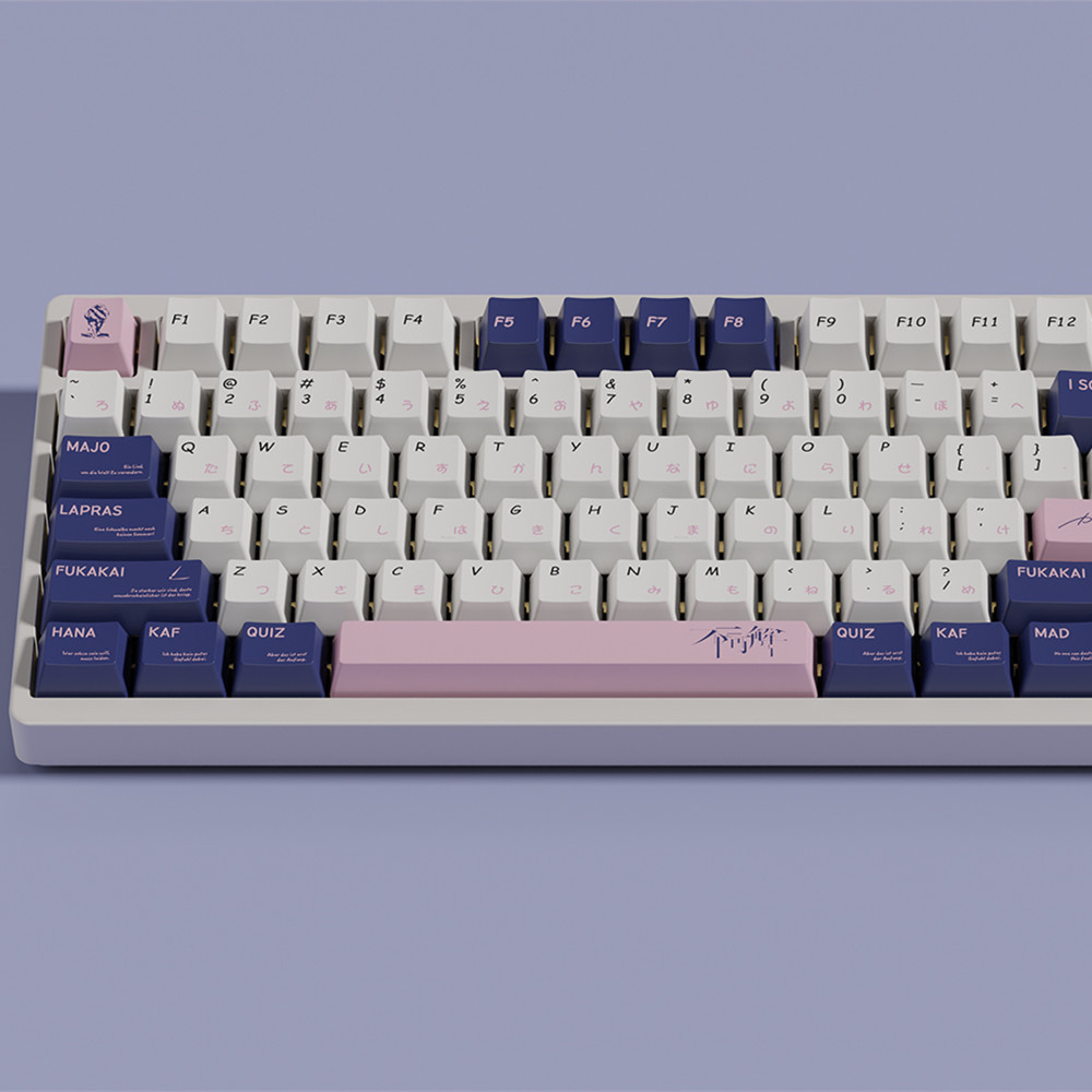 Custom Kaf Keys PBT Keycaps Ch - Home Office Layout ulasan dan harga