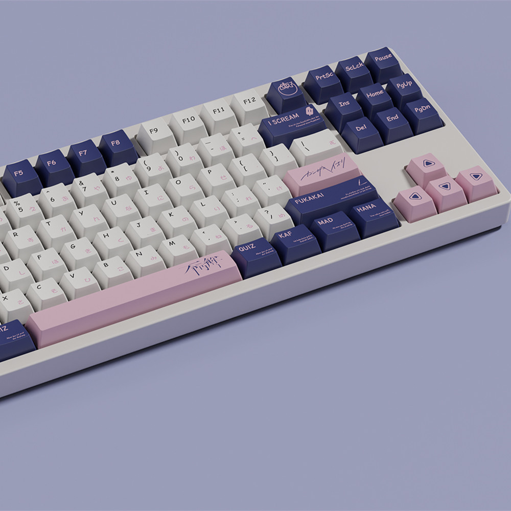 Custom Kaf Keys PBT Keycaps Ch - Home Office Layout ulasan dan harga