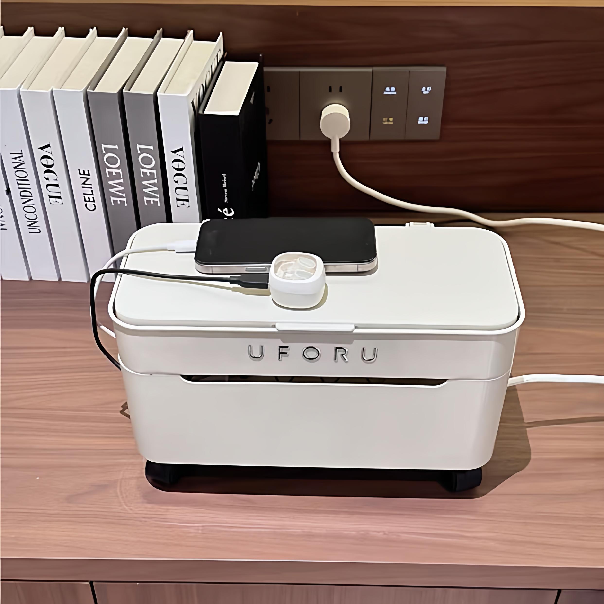 New Home 100 Pieces Cable Orga - Cable Management Box ulasan dan harga