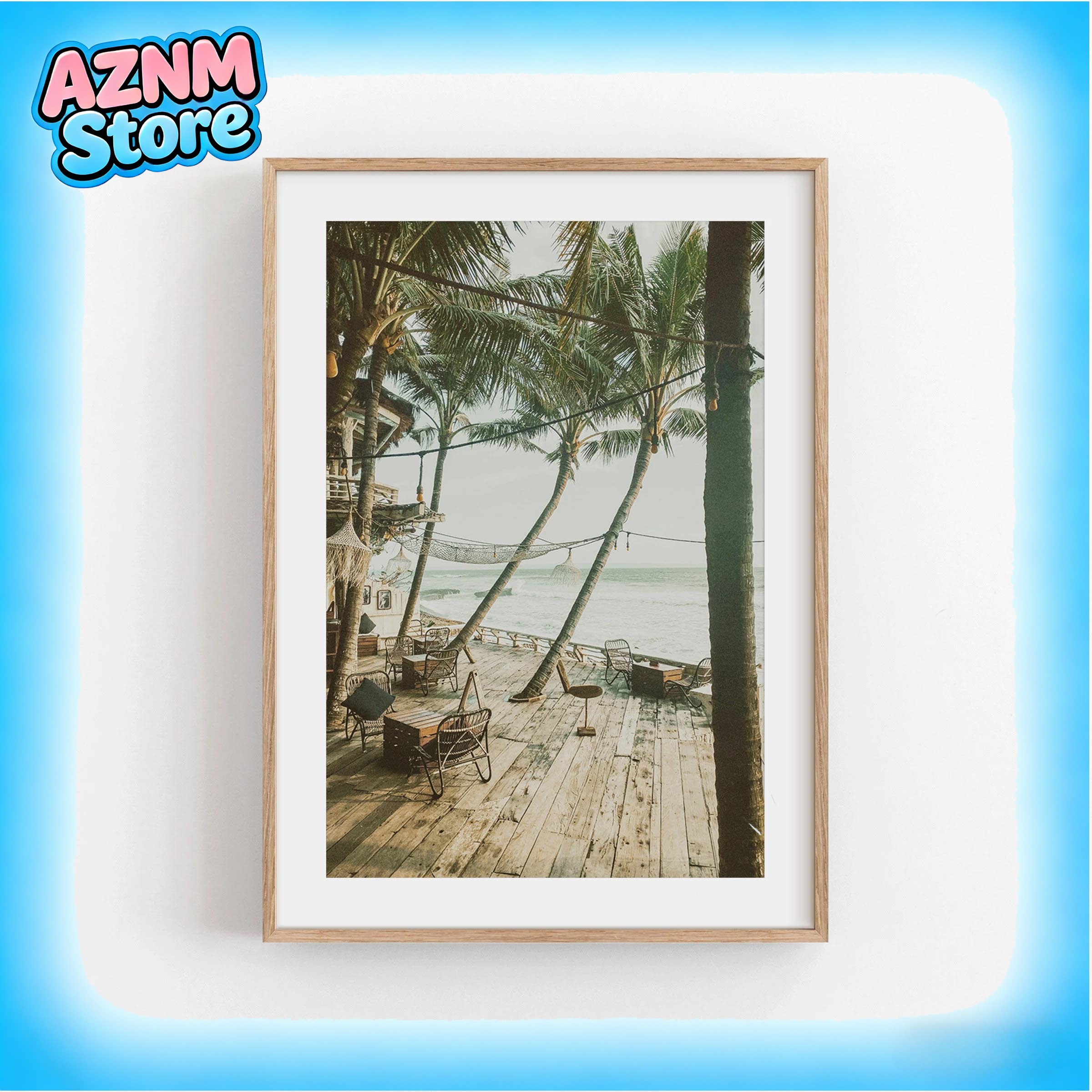 1pc Bali Landscape Serene Asia - Home Office Bali ulasan dan harga