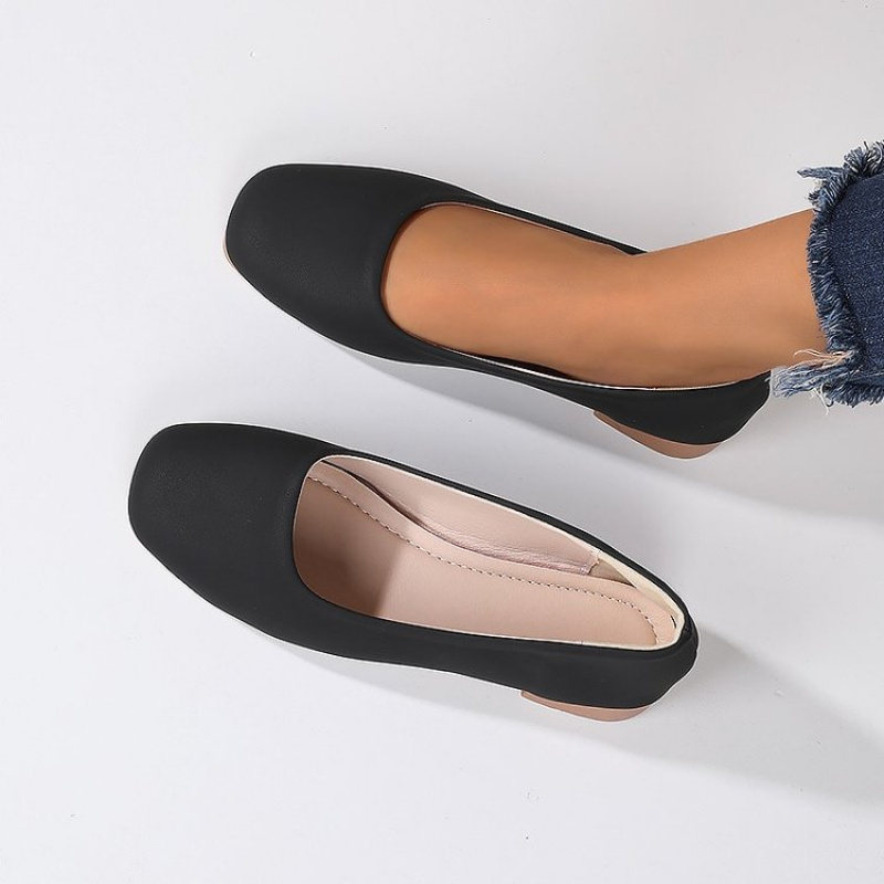Soft Leather Round Toe Slip-On - Home Office Size ulasan dan harga