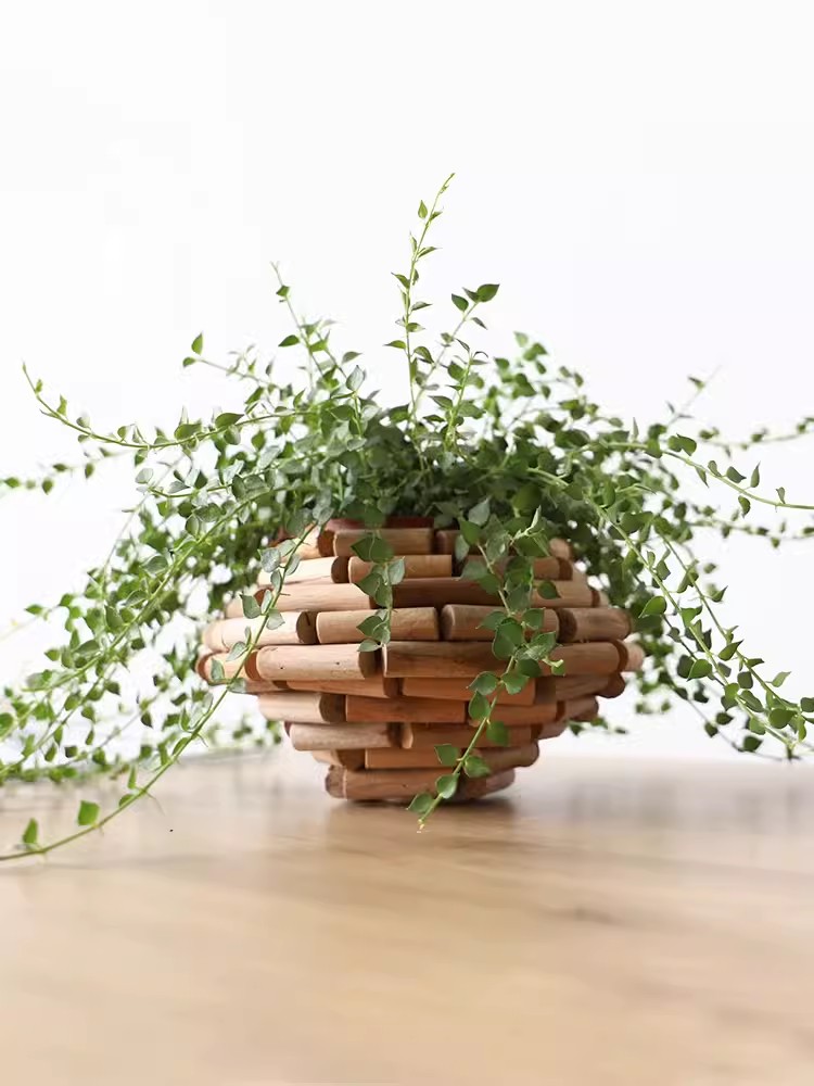 Log vase vintage ornaments liv - Home Office Login ulasan dan harga