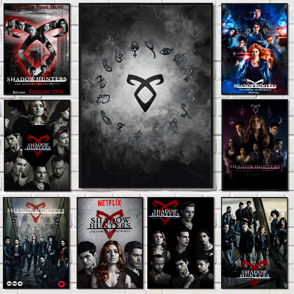 1PC TV S-Shadowhunters Poster  - Home Office And Tv Room Ideas ulasan dan harga