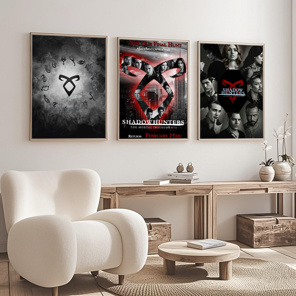 1PC TV S-Shadowhunters Poster  - Home Office And Tv Room Ideas ulasan dan harga