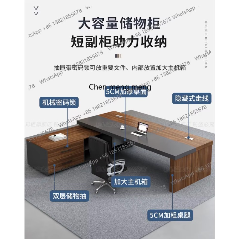 E136 interior big size office  - Home Office Interior Design ulasan dan harga