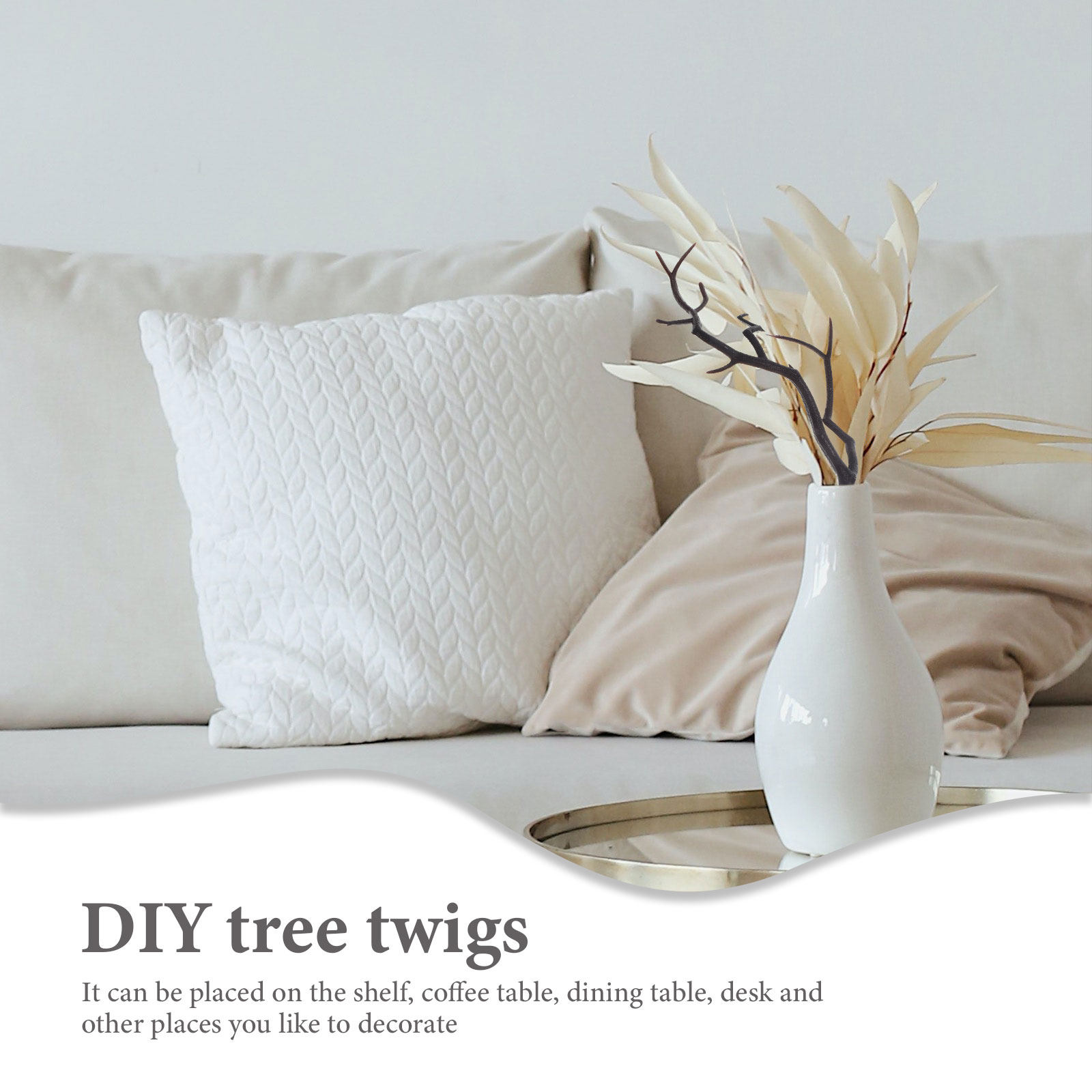 10Pcs Fake Antler Shaped Tree  - Home Office Layout ulasan dan harga