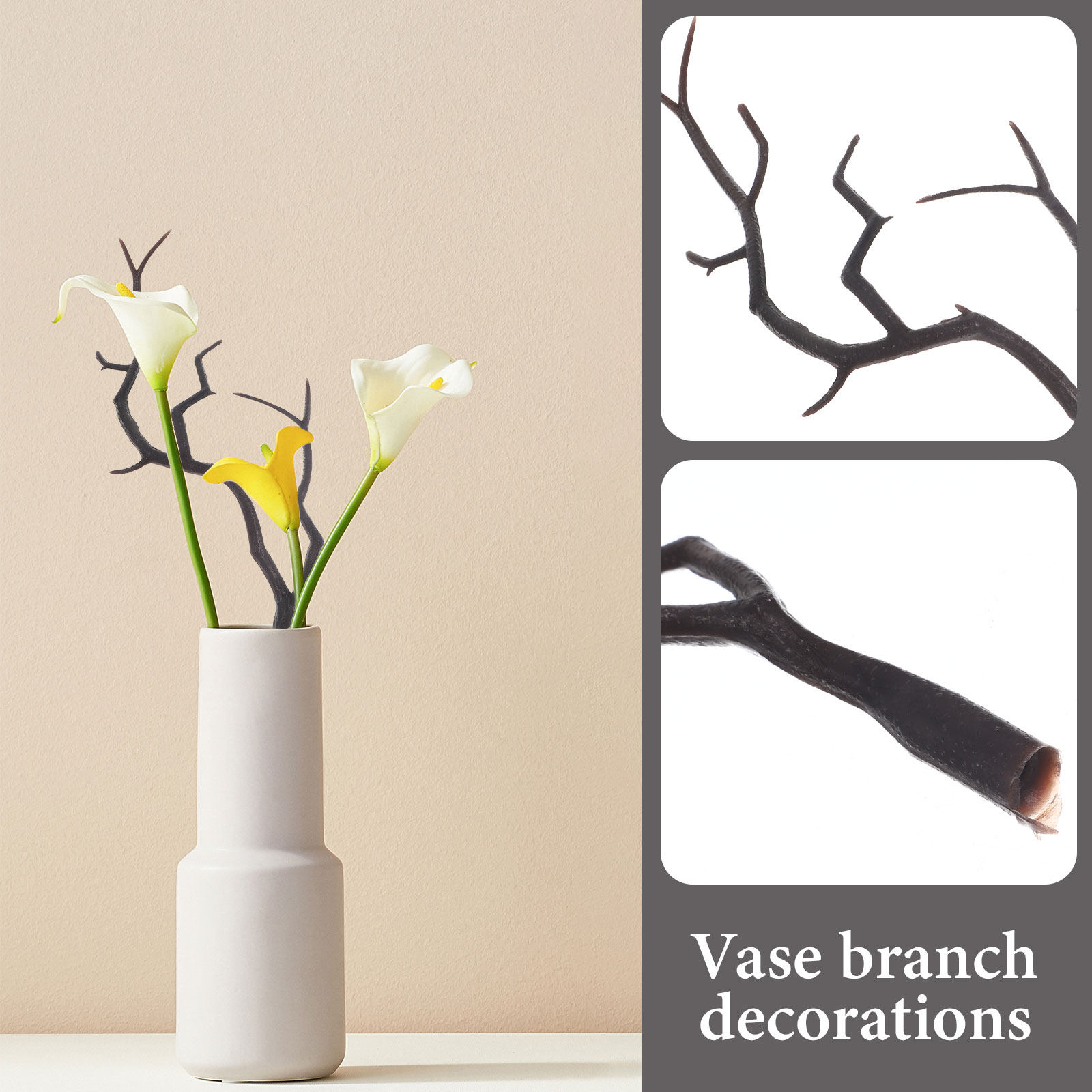 10Pcs Fake Antler Shaped Tree  - Home Office Layout ulasan dan harga