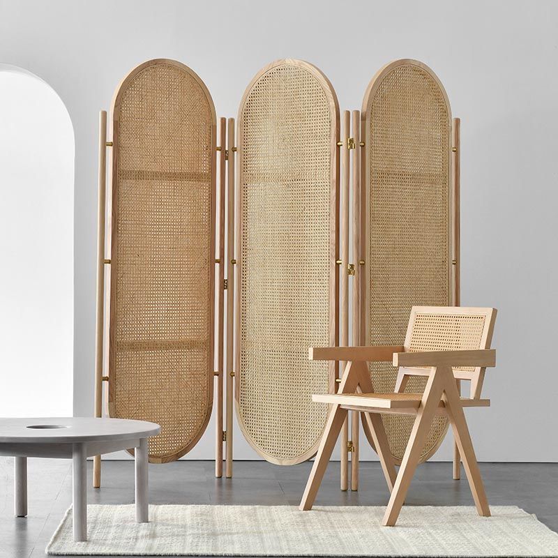 Nordic log rattan screen home  - Home Office Login ulasan dan harga
