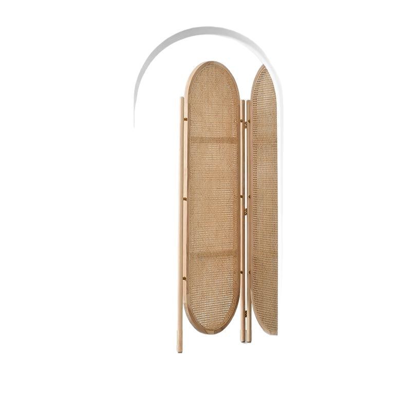 Nordic log rattan screen home  - Home Office Login ulasan dan harga
