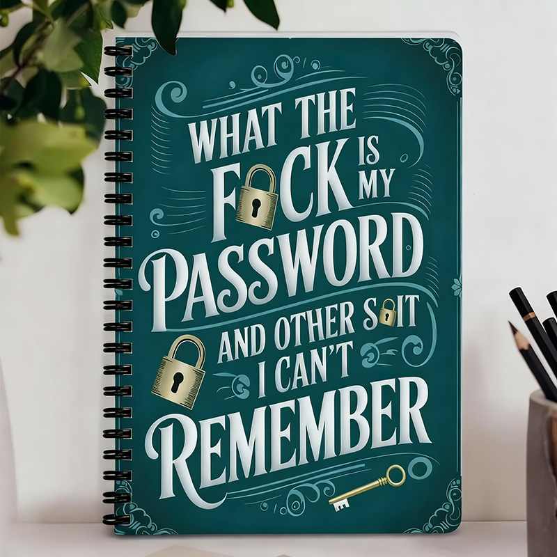 1 Simple Password Book, Hardco - Home Office Login ulasan dan harga