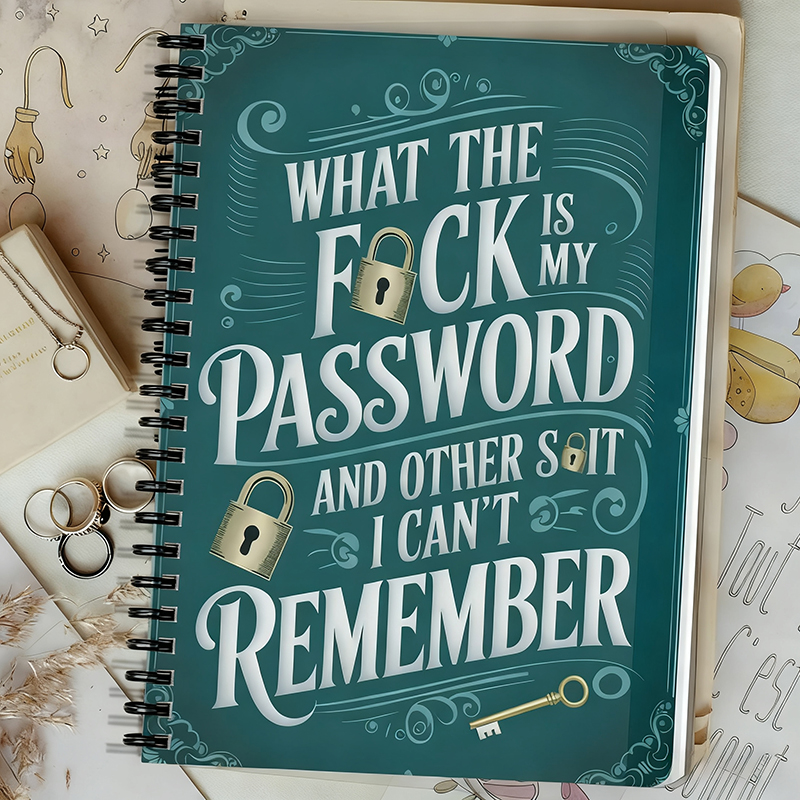 1 Simple Password Book, Hardco - Home Office Login ulasan dan harga
