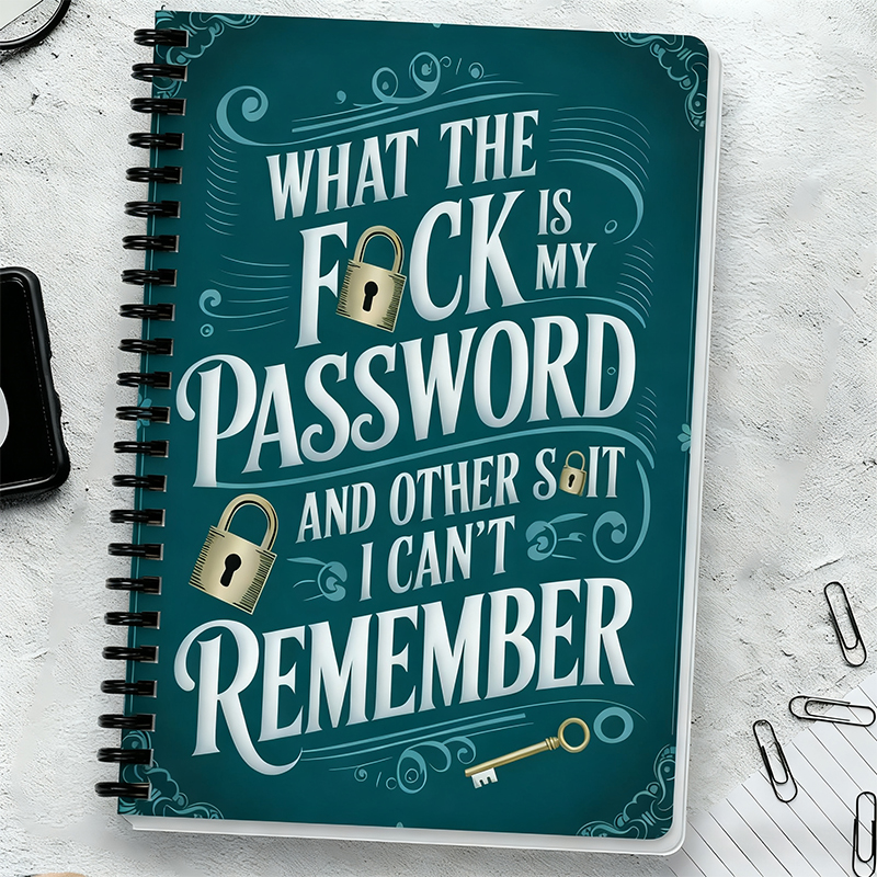 1 Simple Password Book, Hardco - Home Office Login ulasan dan harga