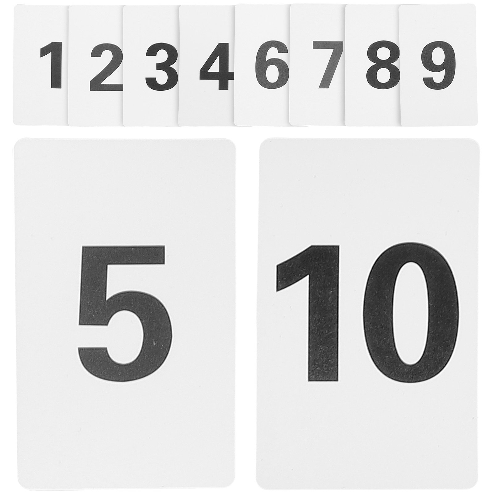 10Pcs Premium Plastic Number C - Office Table Home ulasan dan harga