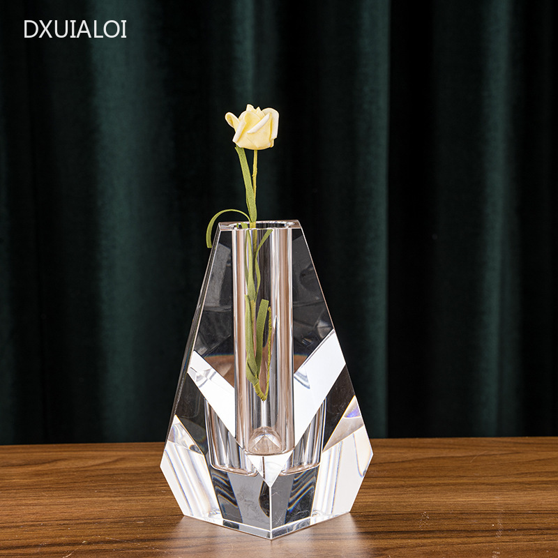 Modern minimalist crystal vase - Home Office Interior Design ulasan dan harga
