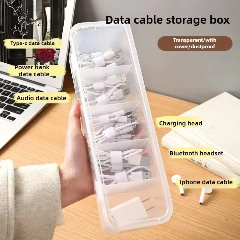 Transparent Data Cable Organiz - Cable Management Box ulasan dan harga
