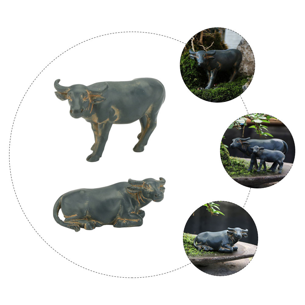 2Pcs Premium Resin Calf Decora - Home Office Layout ulasan dan harga