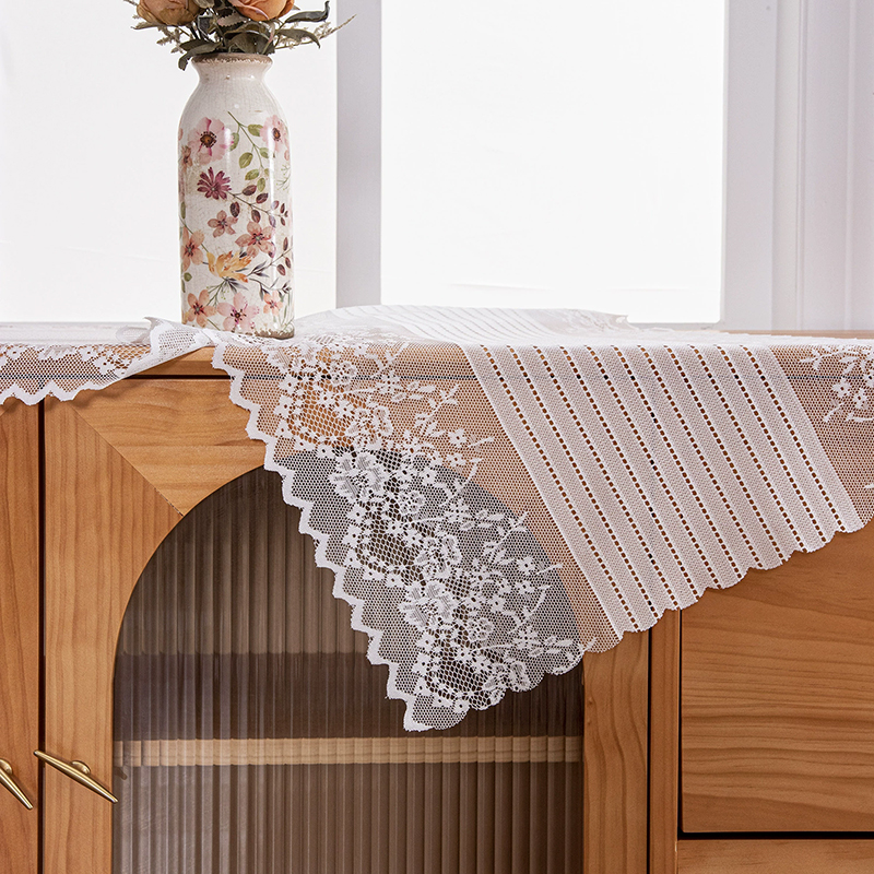 Romantic Semi-Sheer Embroidery - Home Office News ulasan dan harga