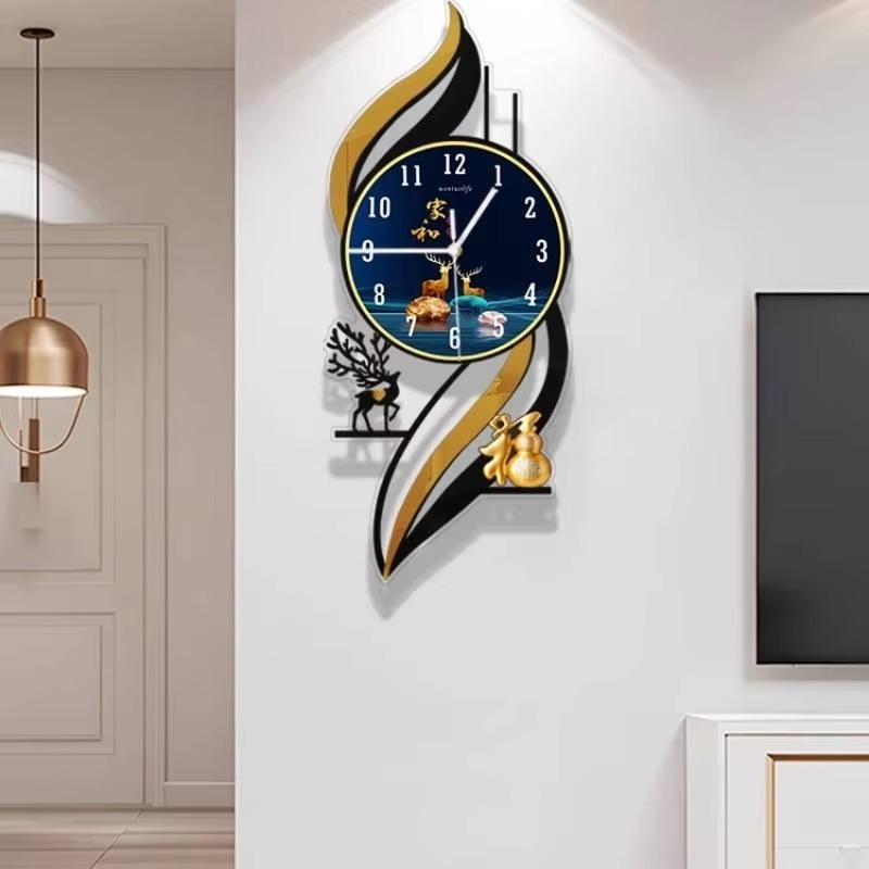 xx-Wall Clock Zen Unusual Prem - Home Office Interior Design ulasan dan harga
