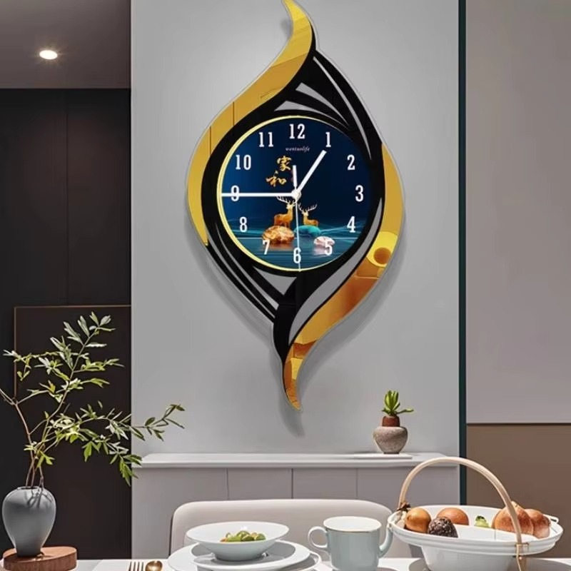 xx-Wall Clock Zen Unusual Prem - Home Office Interior Design ulasan dan harga
