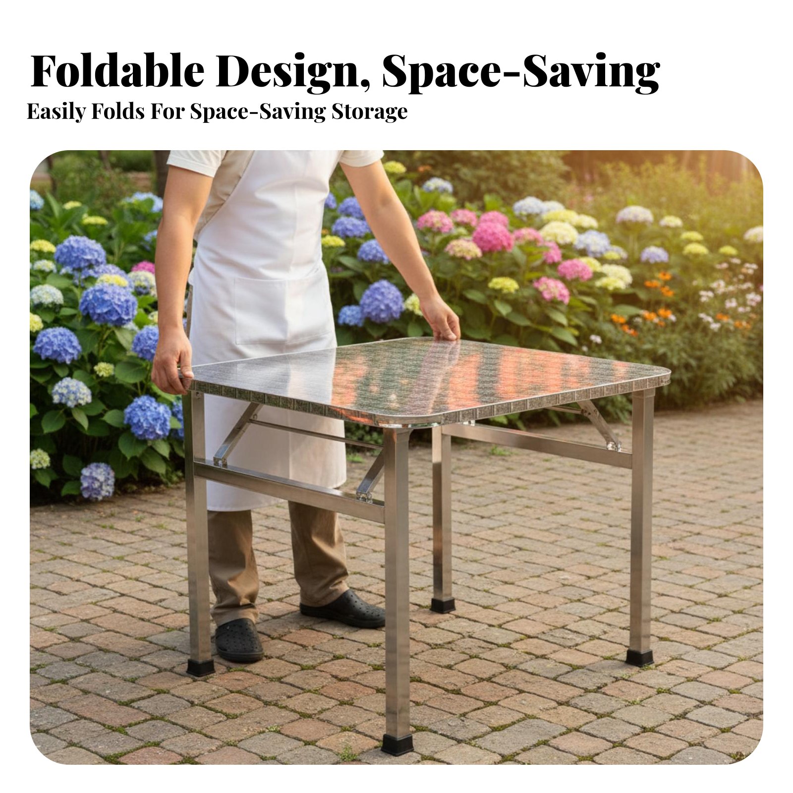 Rectangular Folding Table Fold - Office Table Home ulasan dan harga