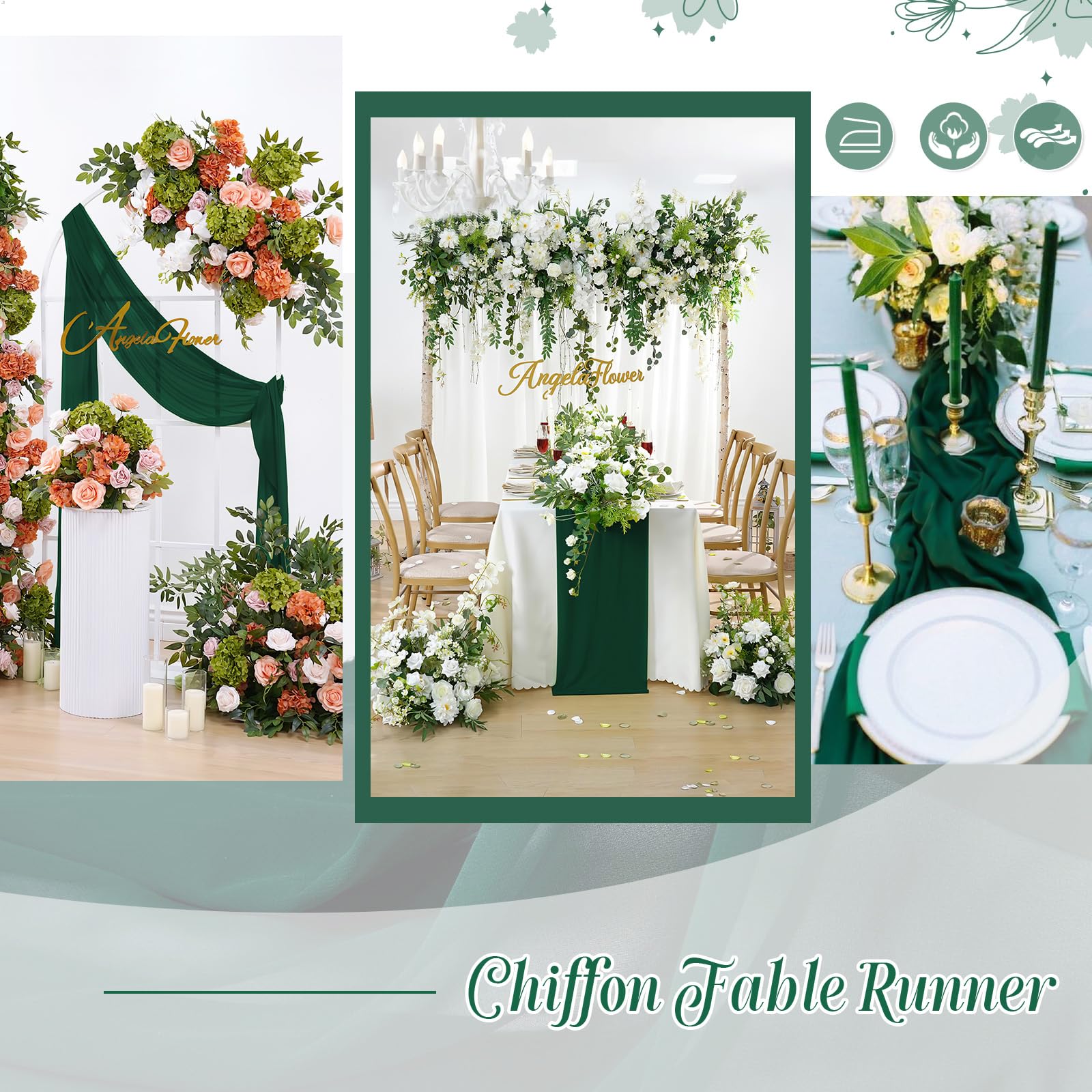 Boho Wedding Table Runner, She - Home Office News ulasan dan harga