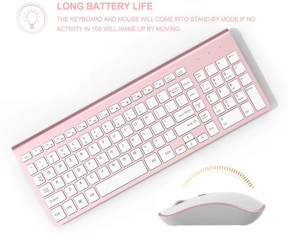 Wireless Keyboard and Mouse，Er - Home Office Layout ulasan dan harga